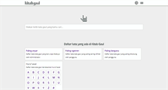 Desktop Screenshot of kitabgaul.com